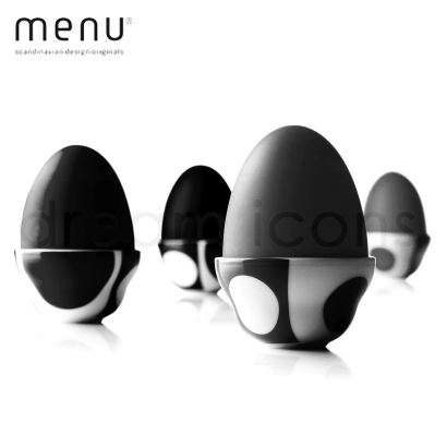 "PANTON" egg cups black